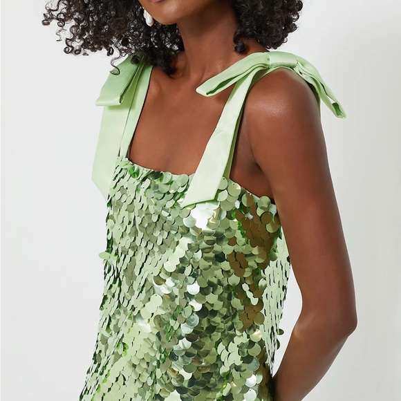 TUCKERNUCK Mint Chip Sequin Roxy Dress - Picture 7 of 13